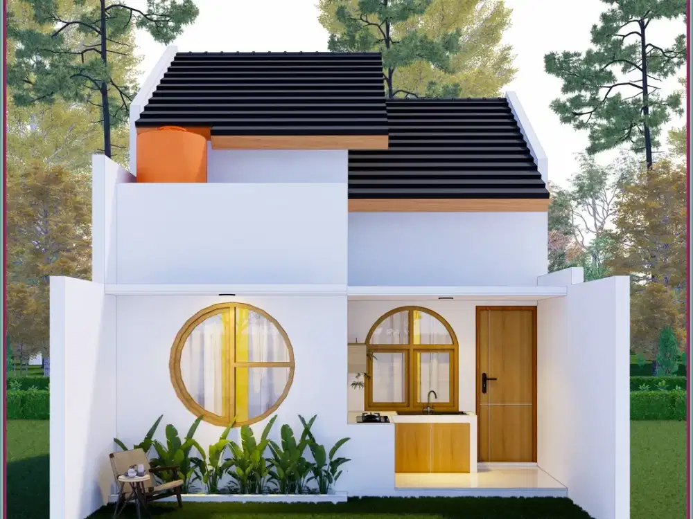 Rumah Murah Jogja Area Exit Tol Sentolo Gaya Jepang Dalam Cluster