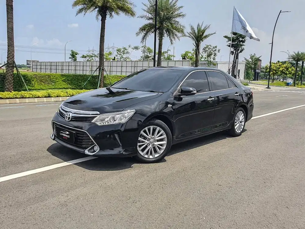 [LOW ODO !!] TOYOTA CAMRY 2.5 V 2017 HITAM 2018 ACCORD 520i E300 E250