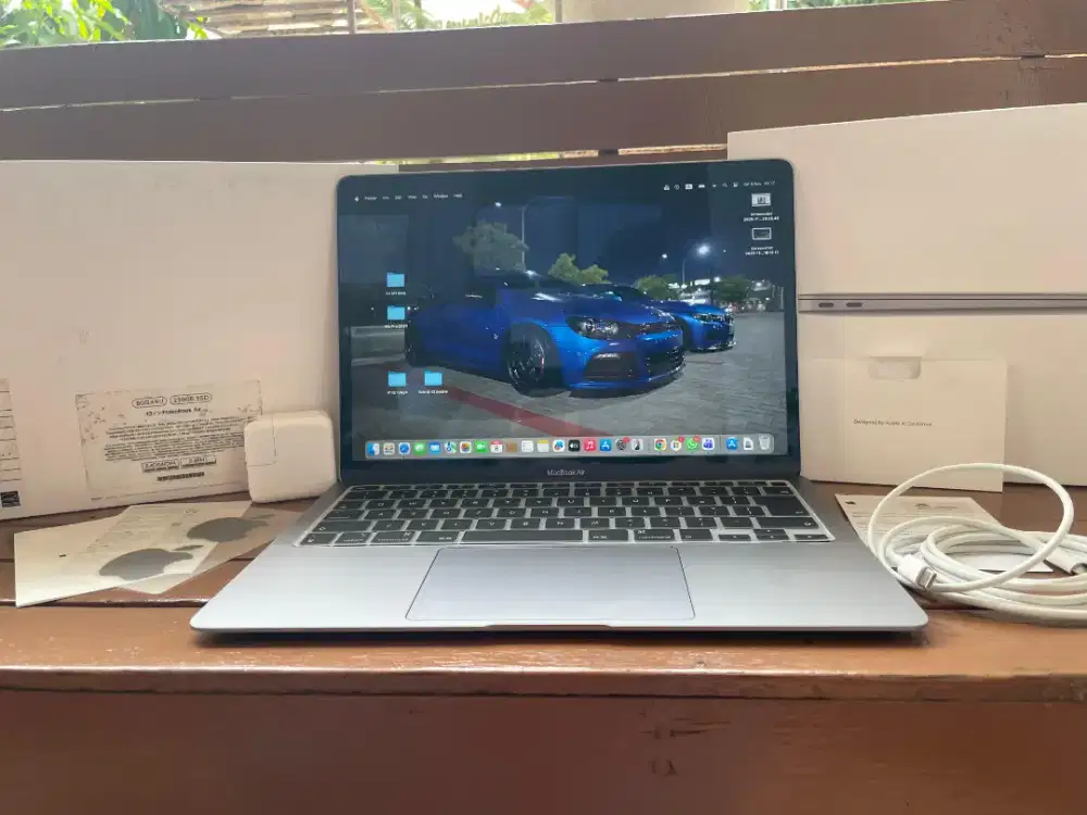 Macbook Air M1 8/256GB Fullset Super BH 93%