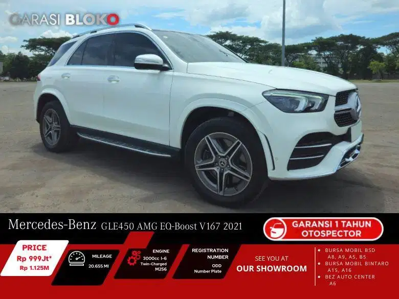 Mercedes Benz GLE450 AMG V167 M256 EQ-Boost 4Matic 2021