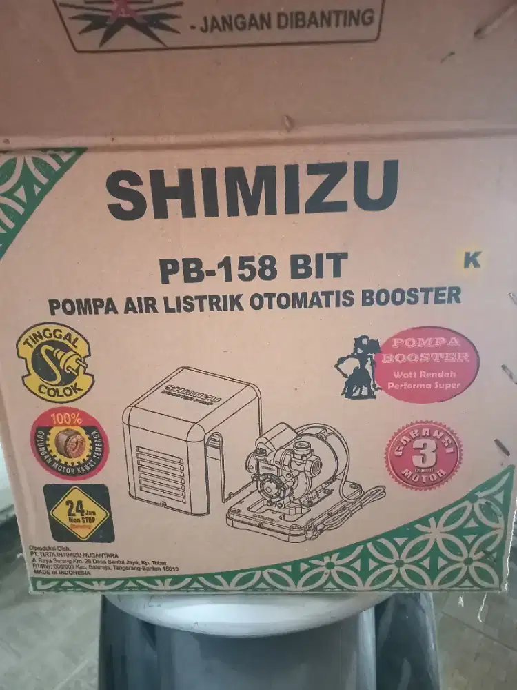 Pompa Air pendorong / pompa booster SHIMIZU PB 158 BIT