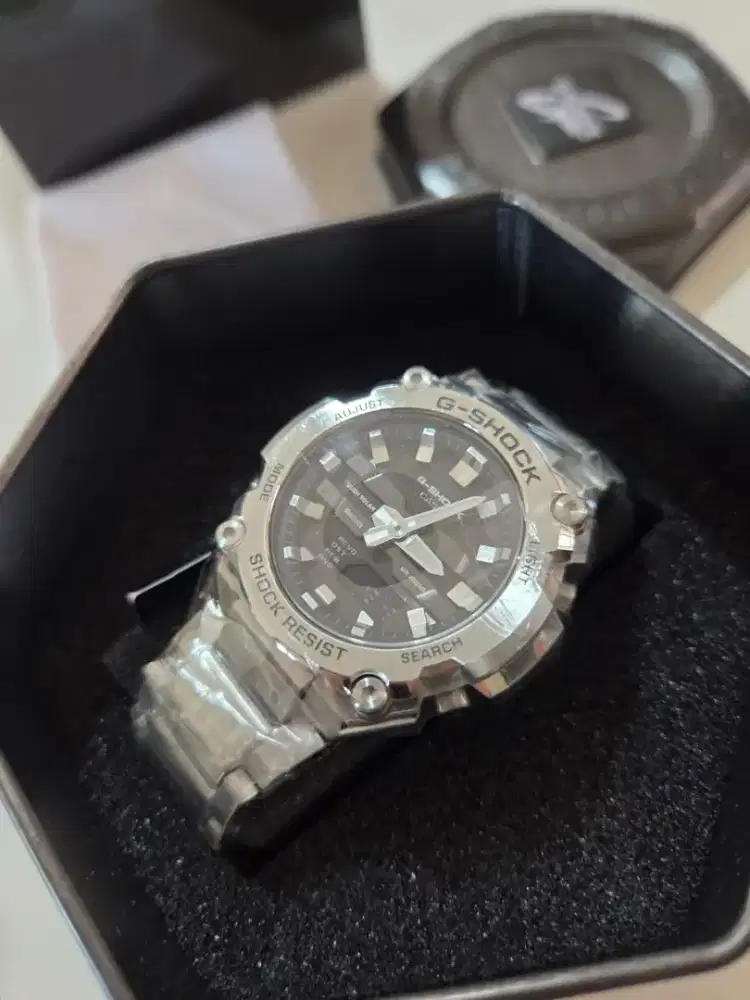 Jual jam G-shock G-steel