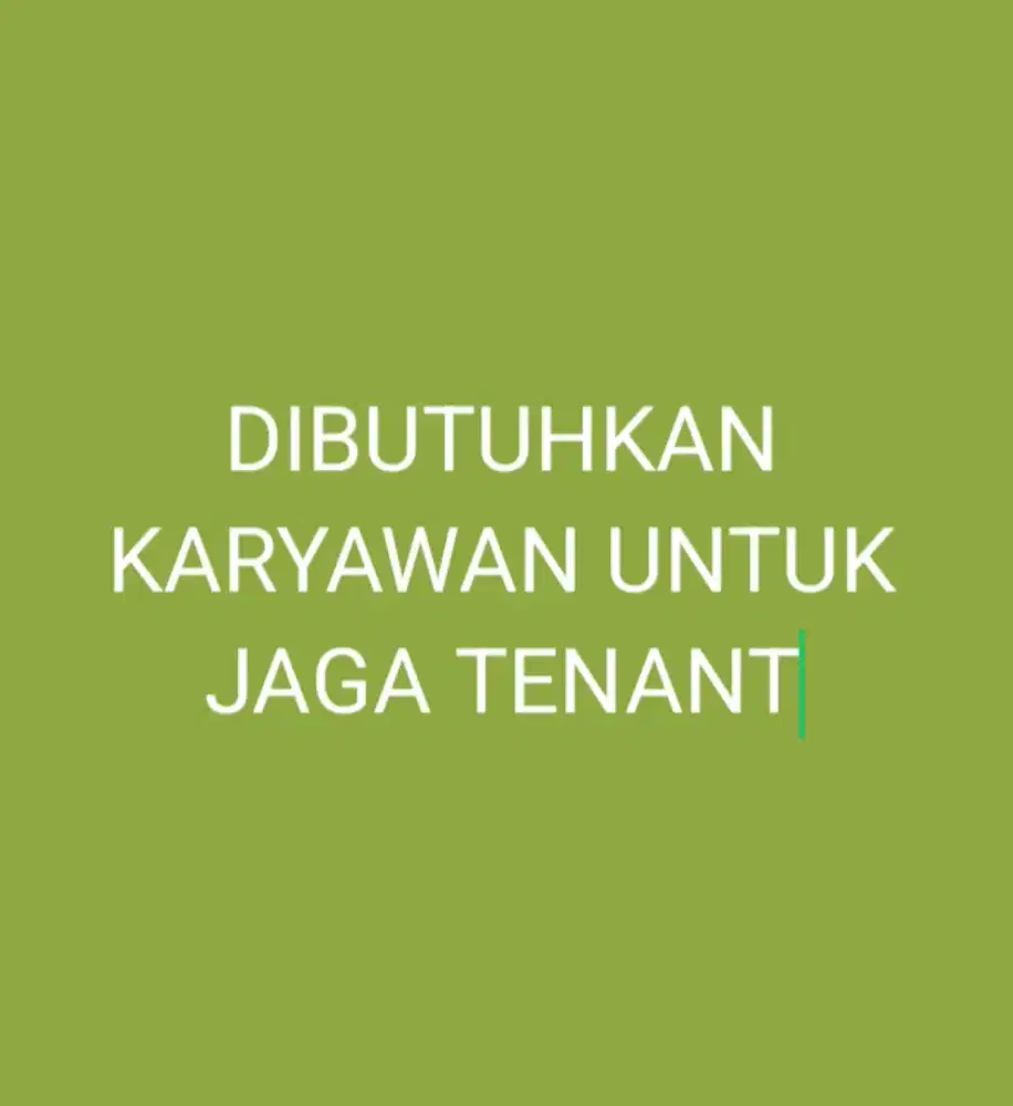 LOKER KARYAWAN TENANT FOODCOURT PENEMPATAN YOGYA SOREANG DAN MIKO MALL