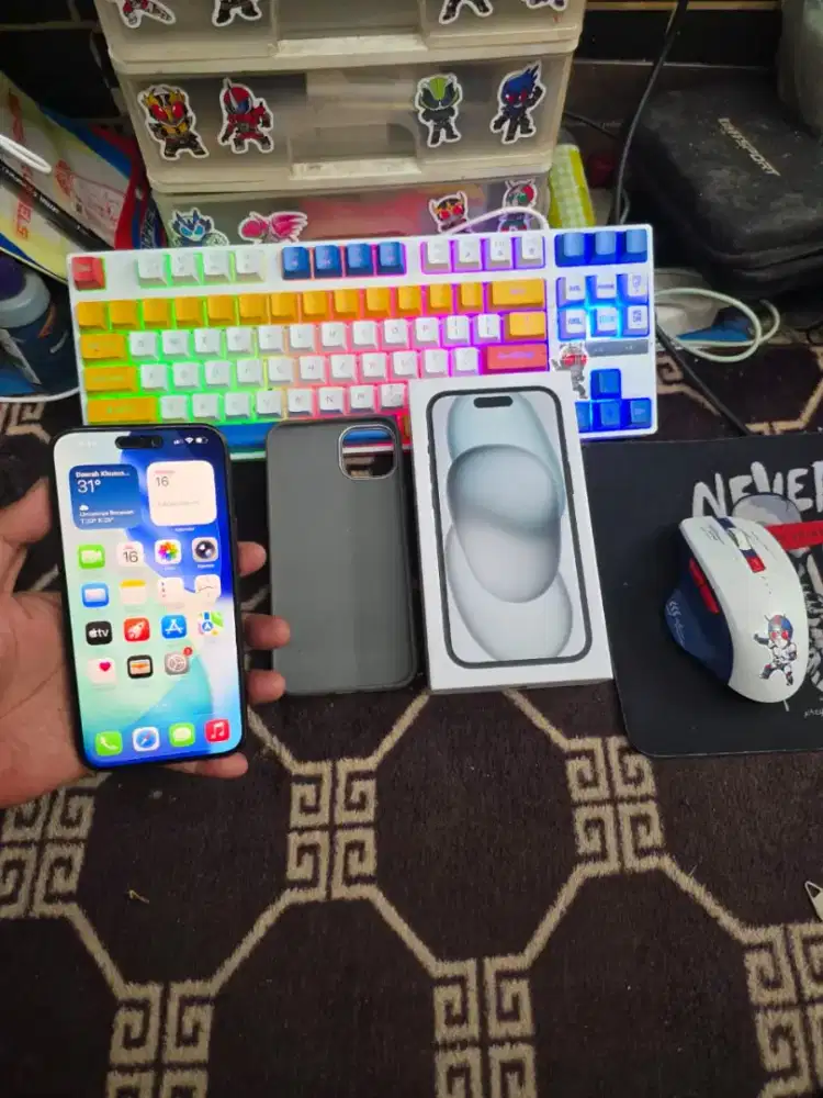 iPhone 15 Plus 128Gb Normal Bisa Tuker Tambah