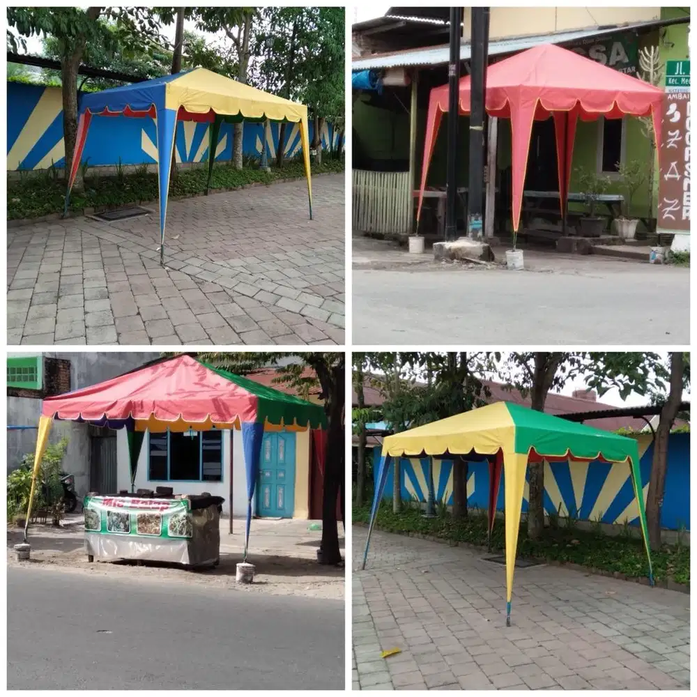 Tenda kafe dan tenda payung (bs antr skitr medan)