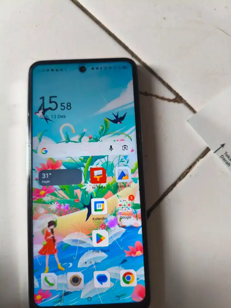 Dijual hp tecno pova 5