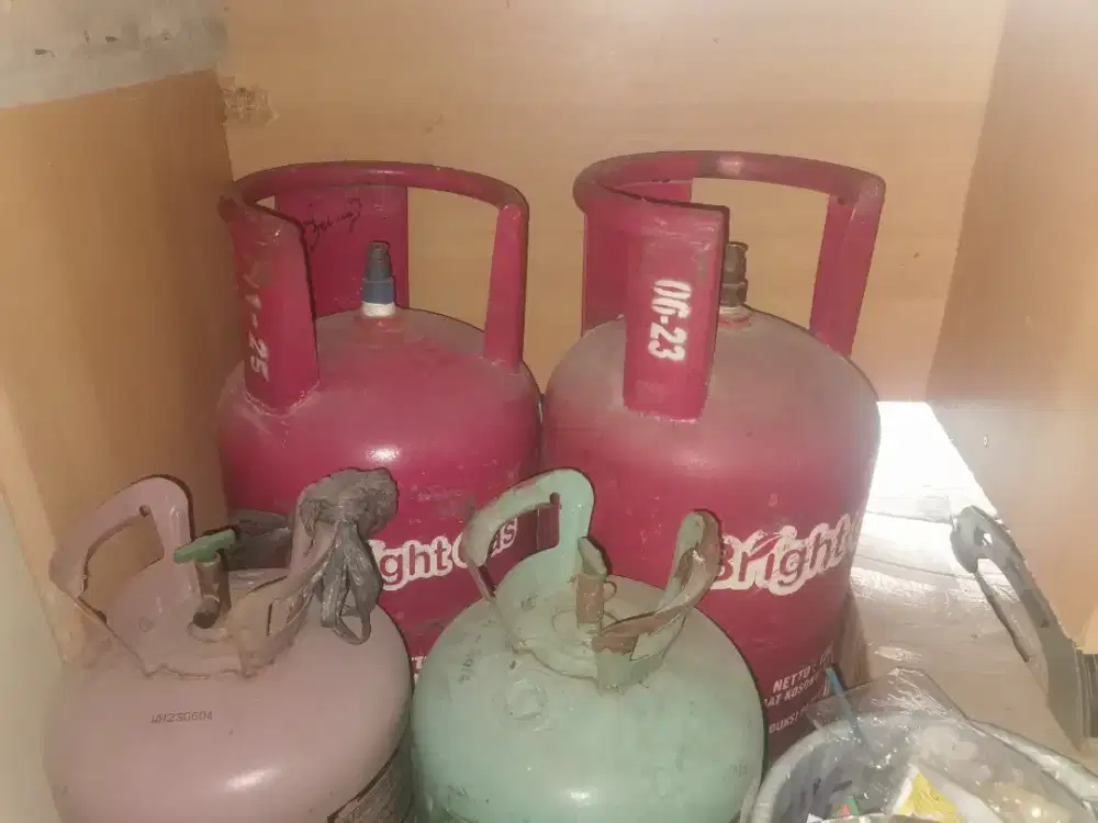 Jual Tabung gas 12 kg pink (bright gas)