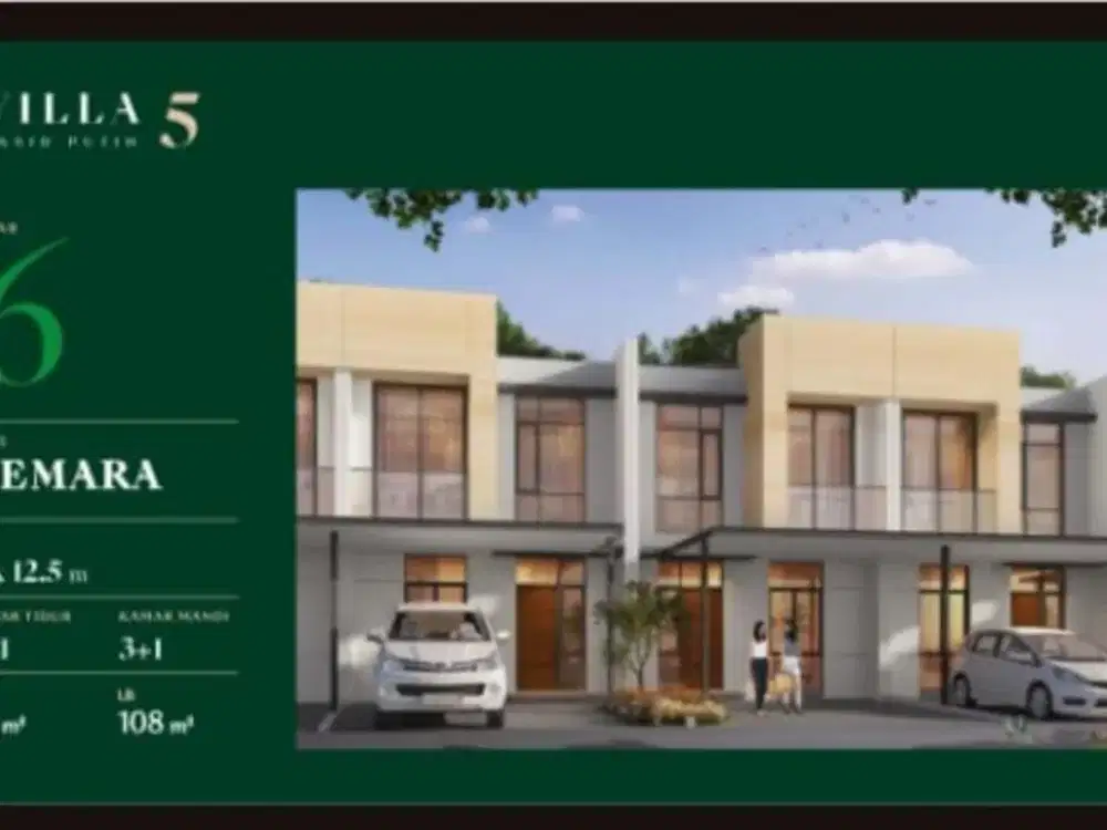 Dijual PIK 2 Villa Pasir Putih Tipe Cemara