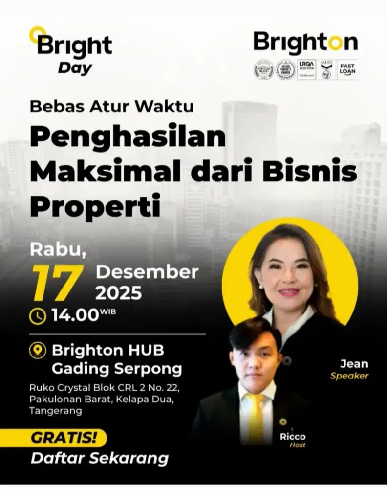 Lowongan Bisnis ( Agen Property)