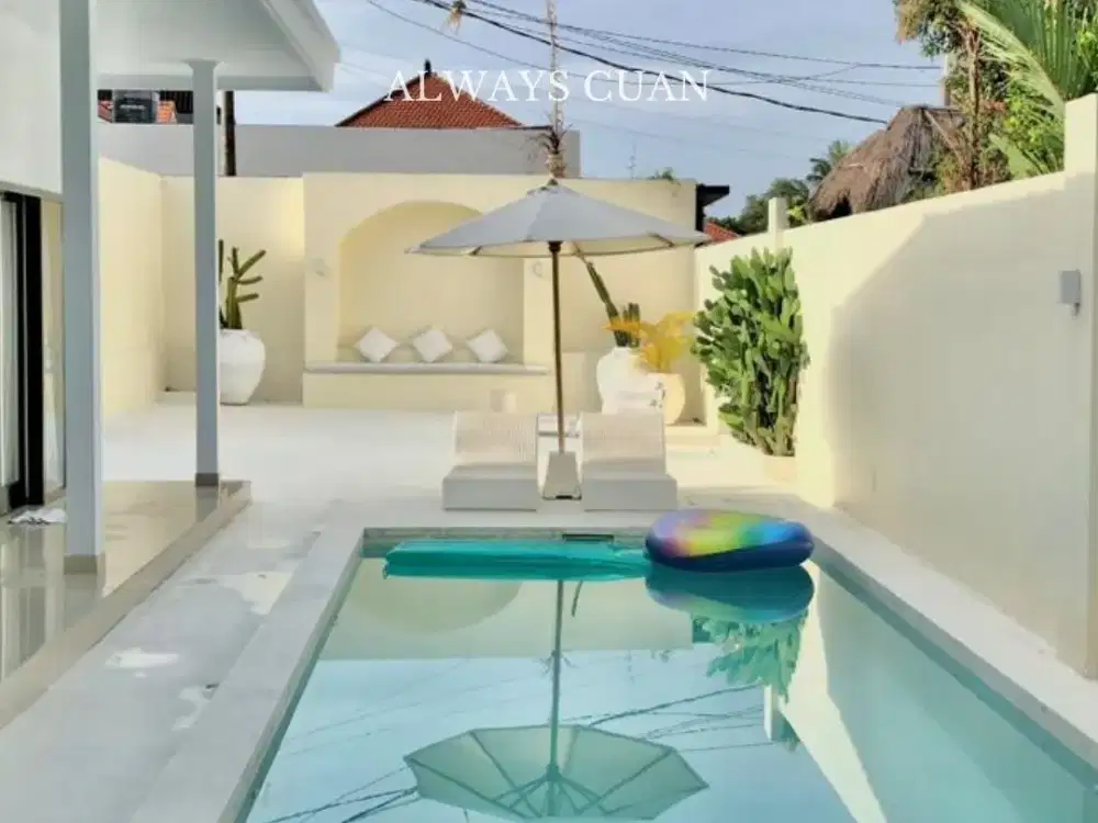 Villa Disewakan Area Canggu, Halaman Luas dan Siap Dihuni
