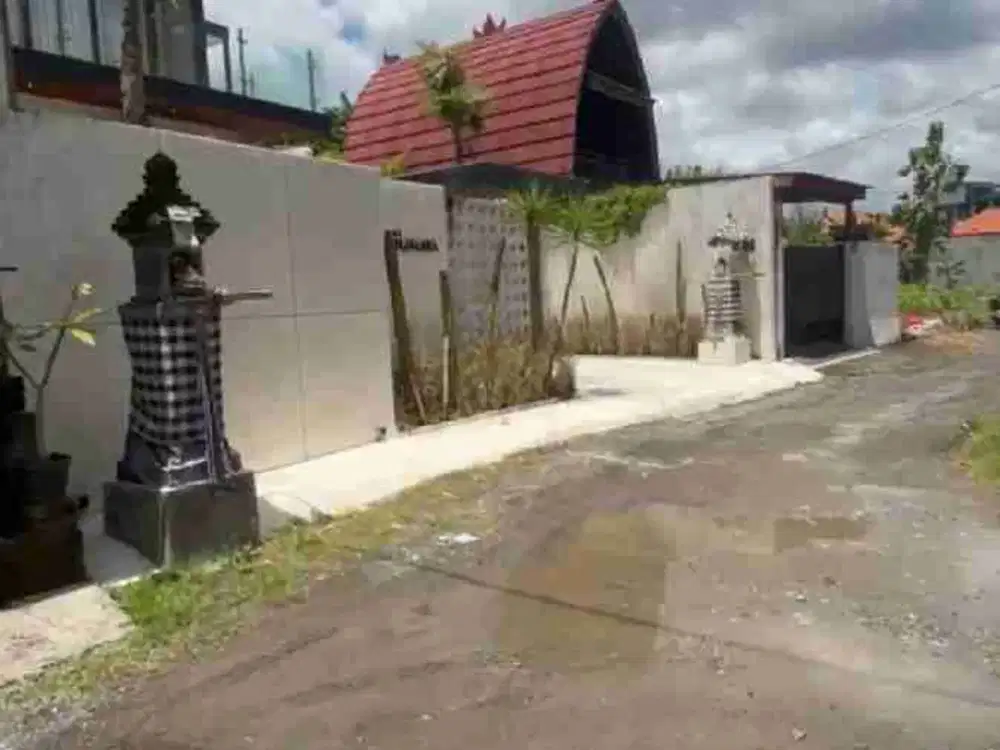 Sale tanah bonus rmh 125m2 lingk villa strategis penggilian padonan