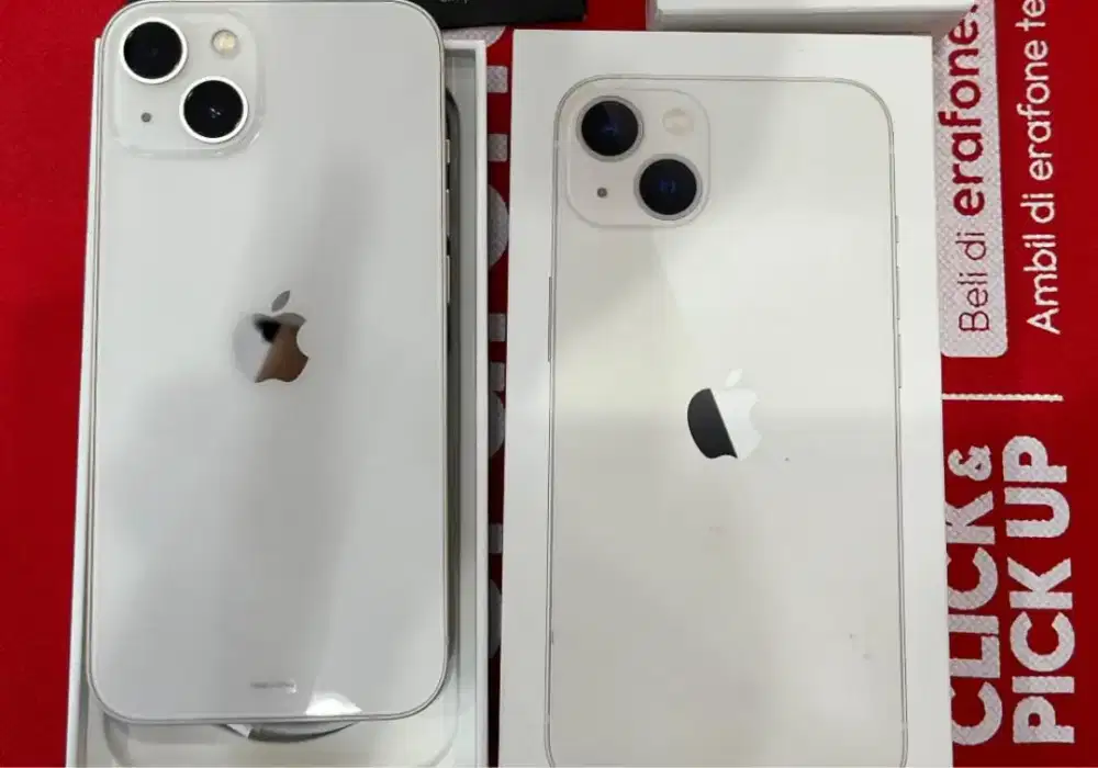 iPhone 13 ex ibox 128 putih