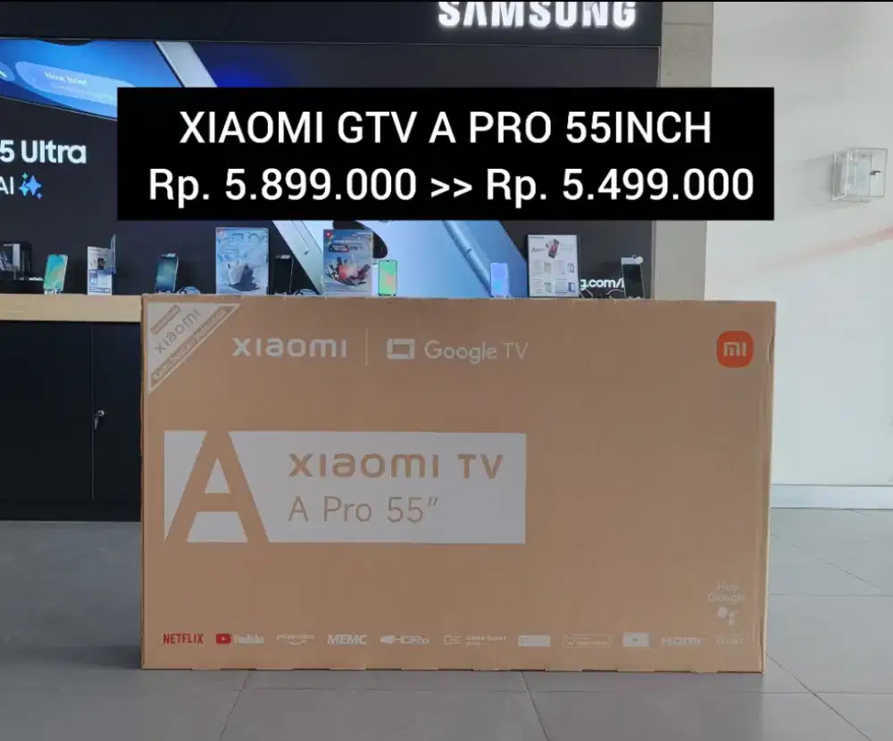 TV XIAOMI GTV A PRO 55INCH