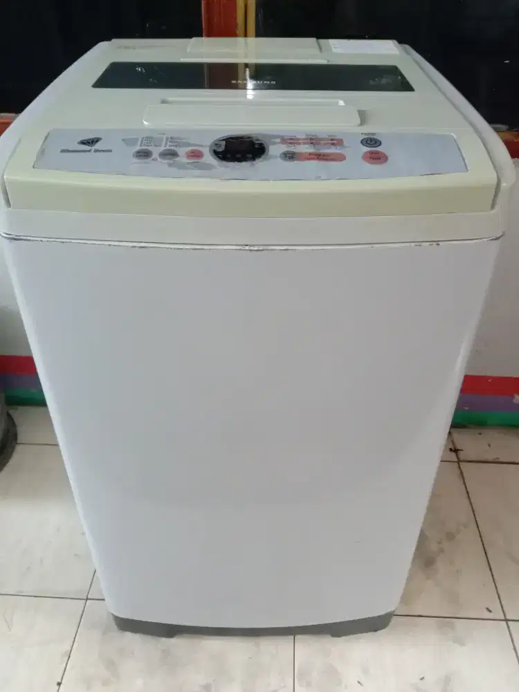jual mesin cuci 1 tabung samsung 8 kg digital/otomatis semua normal