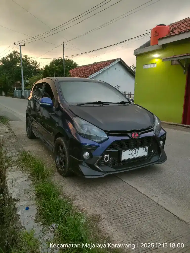 Toyota Agya G metik TRD S 2014 pajak panjang