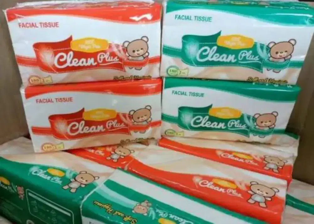 Tisu wajah Cleanplus eceran