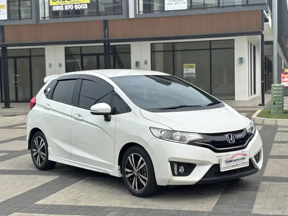 (57Rb) Honda Jazz RS 2017 At Matic Putih Warenty 1Th *Dinar Auto*