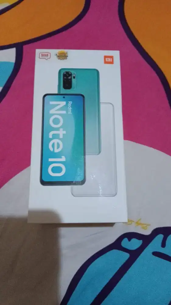 Redmi note 10s  fulset mesin normal