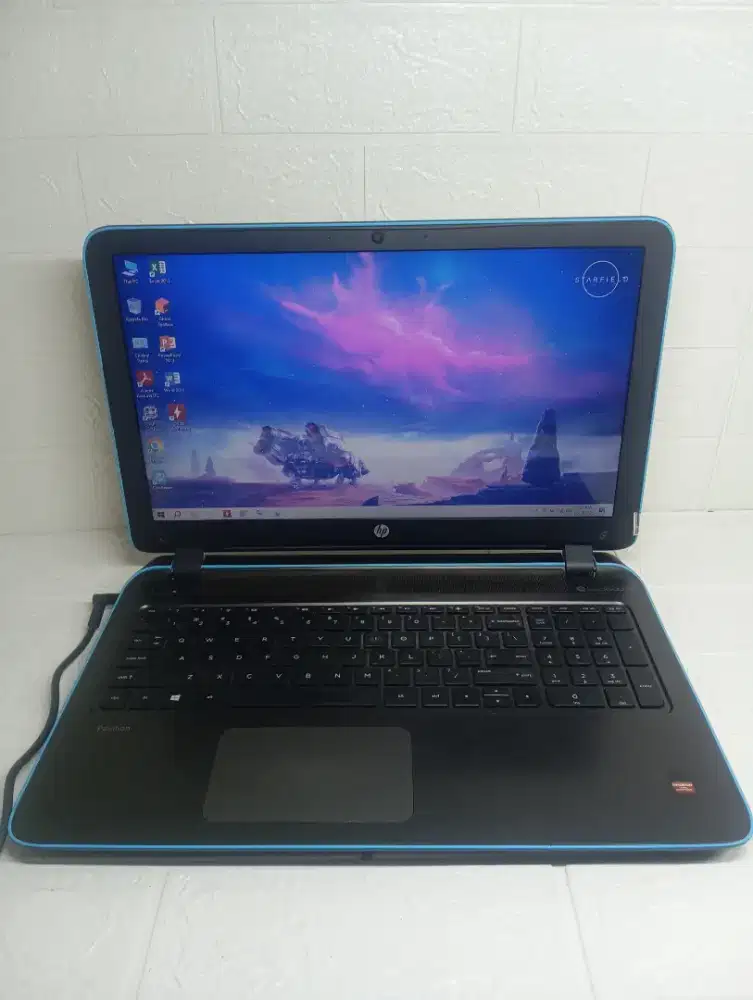 jual rugi laptop hp pavilion 15 ssd 240gb, ram 8gb cek deskripsi