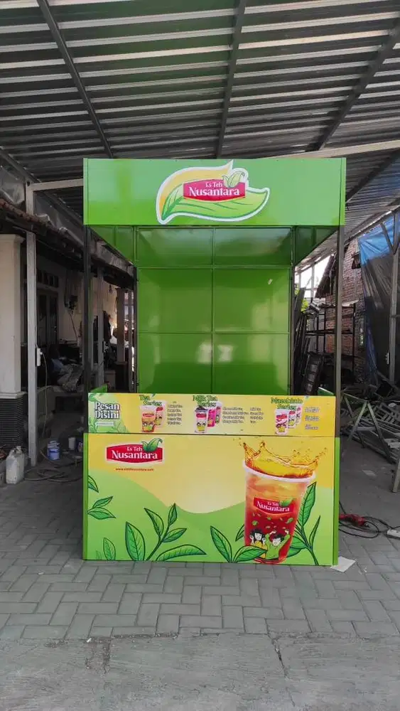 Booth Container bahan ACP 2mx1.6mx2.5m