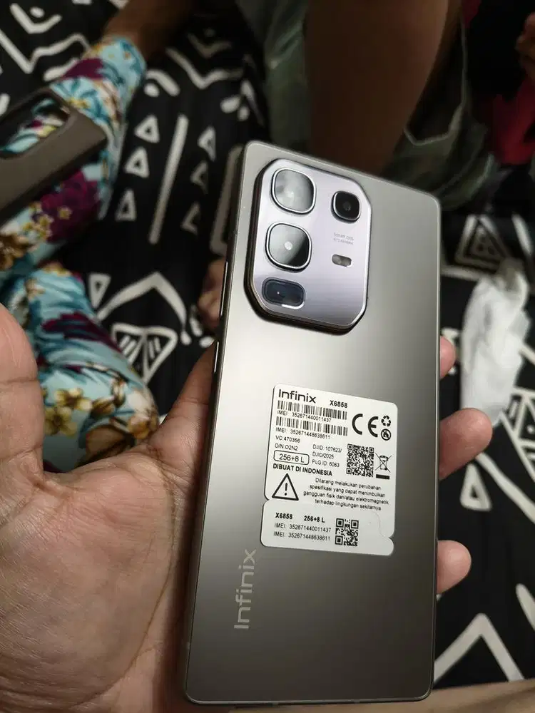 Infinix note 50 mulus pemakaian pribadi masih garansi