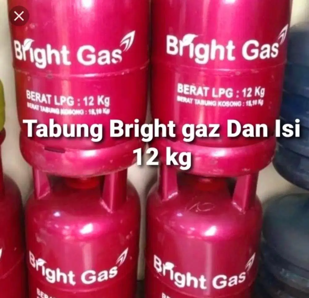 Tabung bright ungu + gas