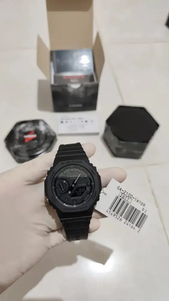 CASIO G-SHOCK GA-2100-1A1DR ORIGINAL NEW JAM TANGAN GSHOCK