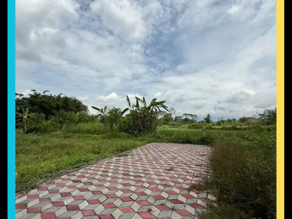 Dijual Tanah Murah Dekat Jalan Palagan Jogja Siap Bangun SHM Pekarangan