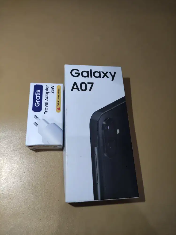 Samsung Galaxy A07 Ram 6/128Gb masih Baru cuma di unbox