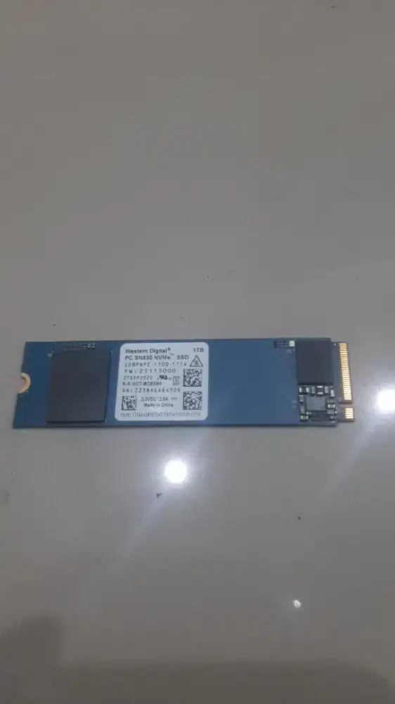 SSD 1tb merk WD sentinel 100/100