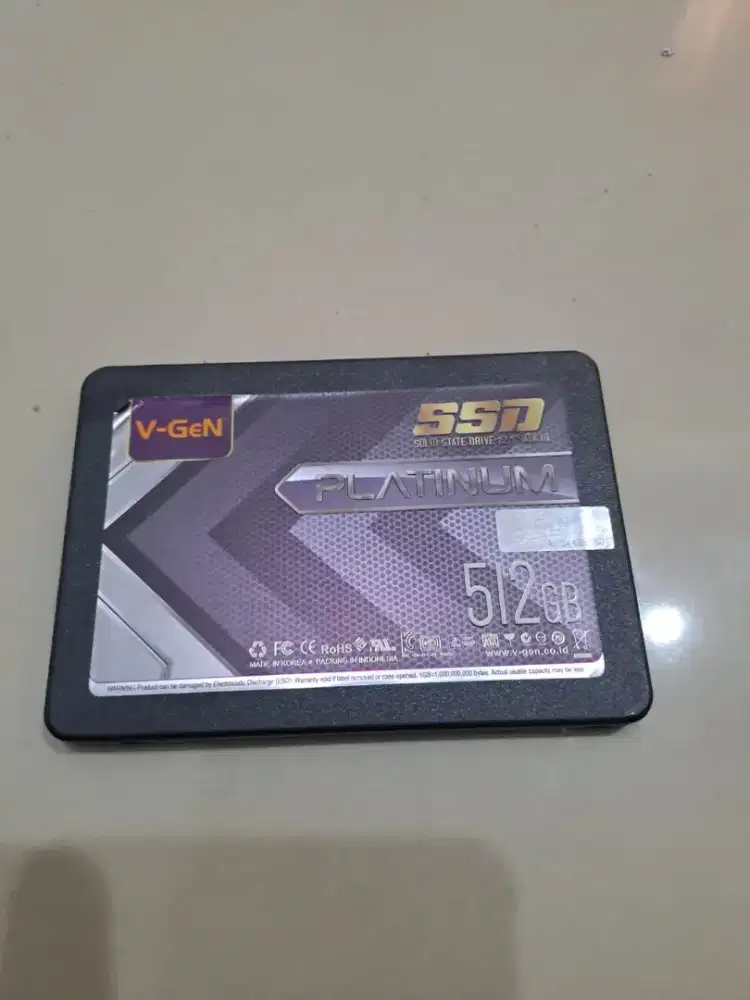 SSD sata 2.5 merk Vgen sentinel 100/100