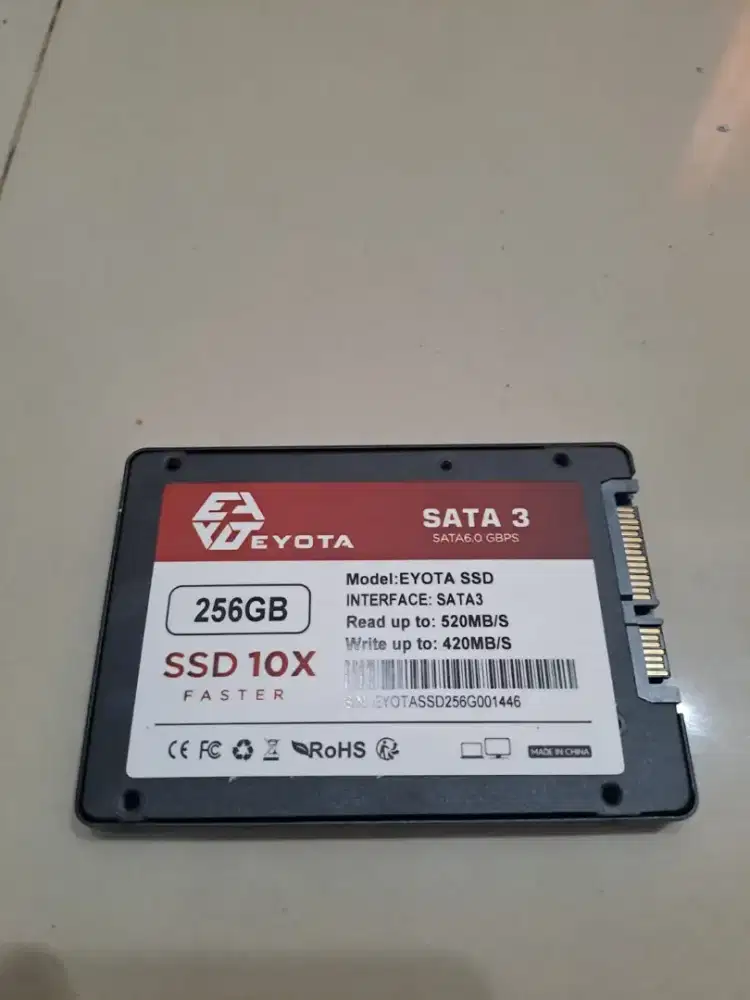 SSD sata 2.5 256gb