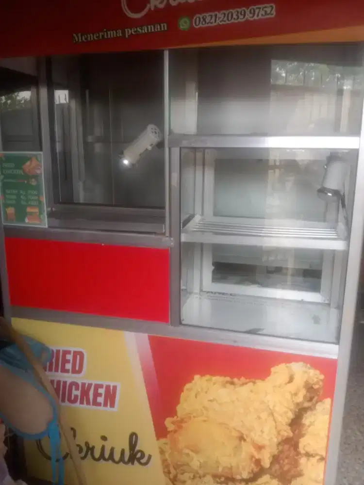Gerobak fried chicken like new