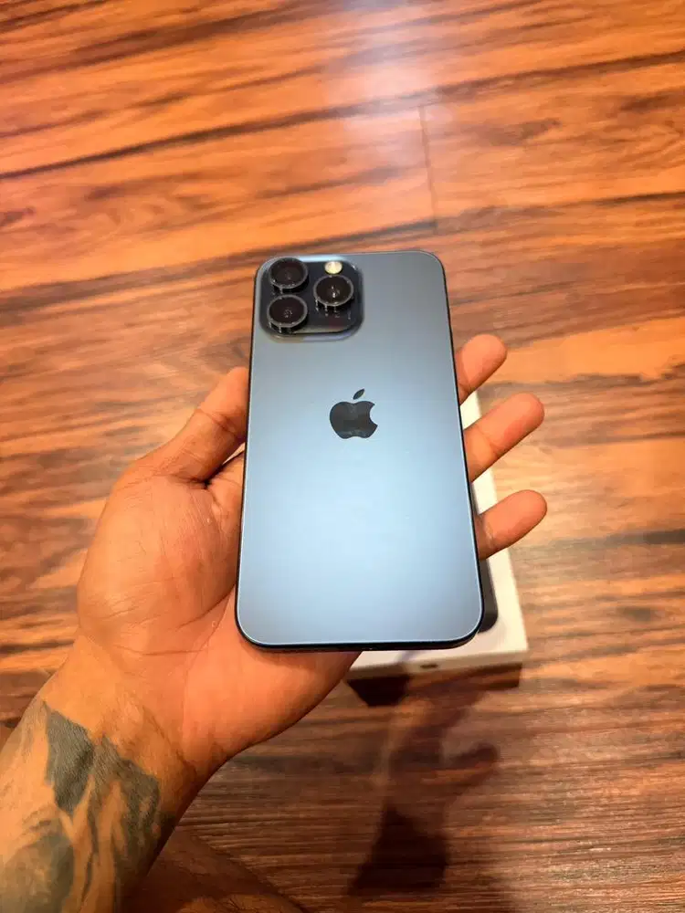 Dijual IPHONE 15 PRO MAX 512GB BLUE TITANIUM