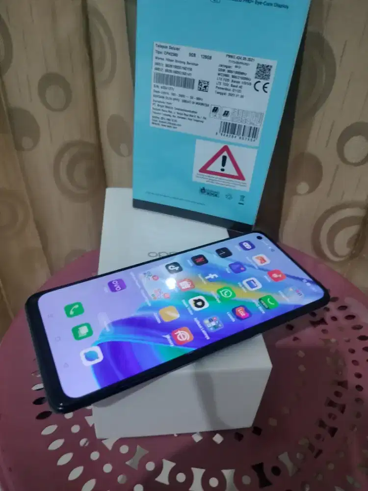 Oppo A95 8/128 fullset ori