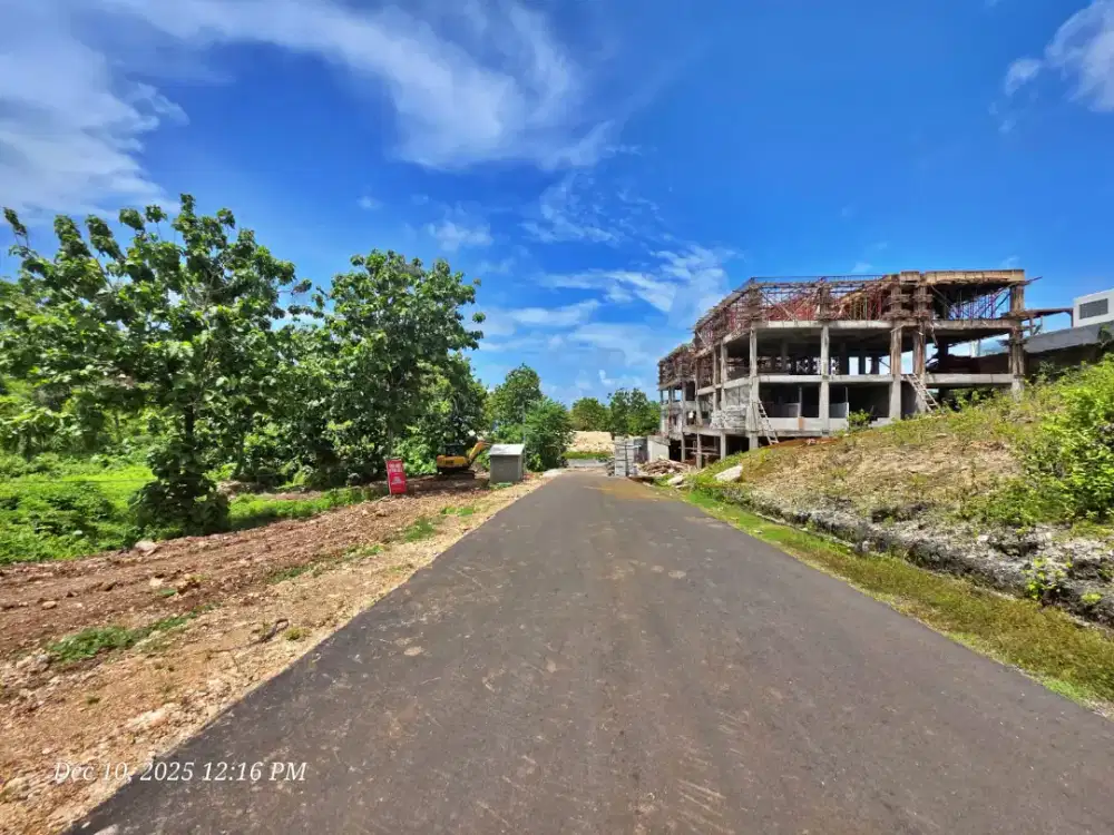 TANAH 12 ARE OCEAN VIEW PECATU DEKAT PANTAI DREAMLAND DAN PADANG2