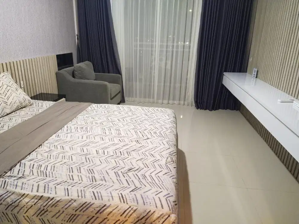 Apartemen Studio Luas Fasilitas Lengkap