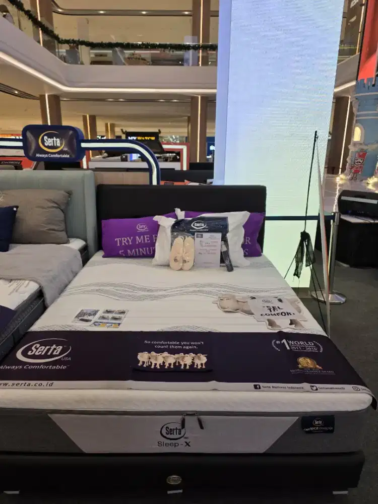 CREDIT SPRINGBED SERTA BUNGA 0%