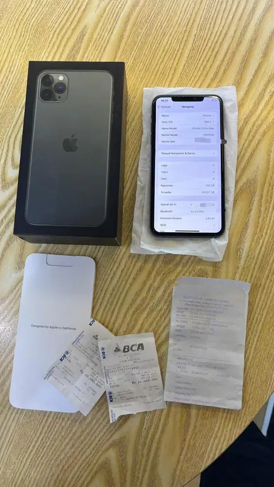 iphone 11 promax 256 ibox