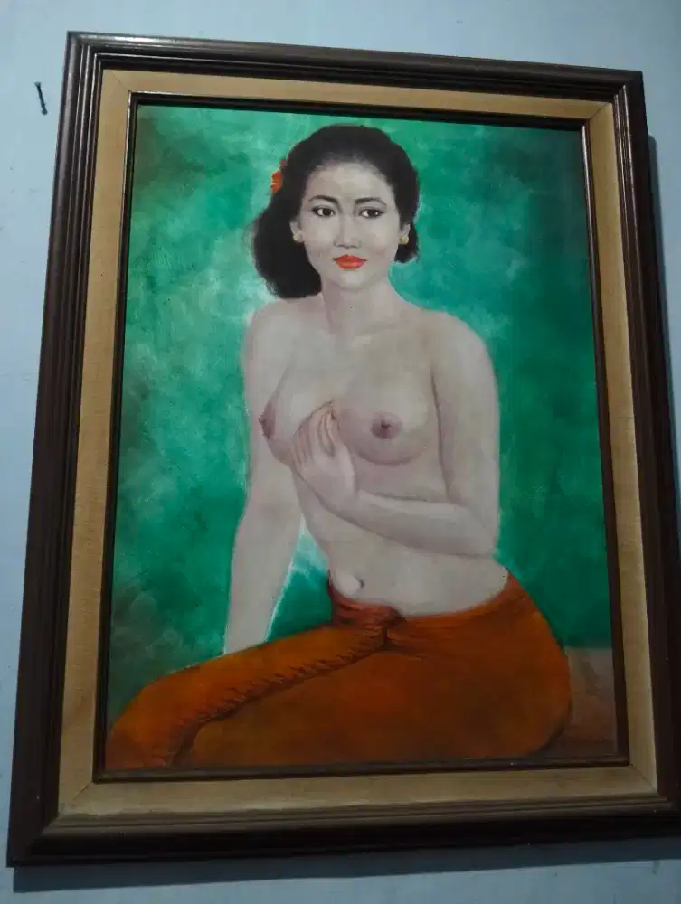 Jual lukisan perempuan