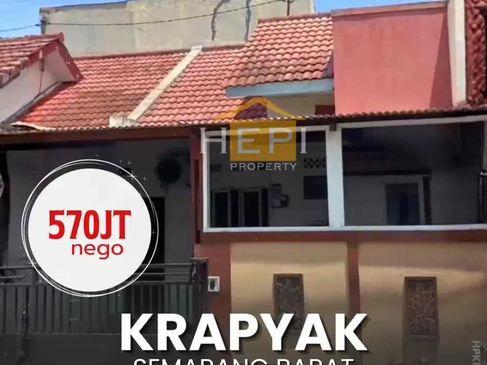 Dijual Rumah di Krapyak Semarang Barat siap huni