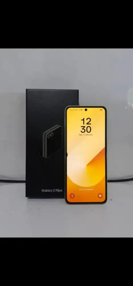 SAMSUNG Z FLIP 6 5G RAM 12/256GB ORIGINAL MULUS FULLSHET SIAP PAKE