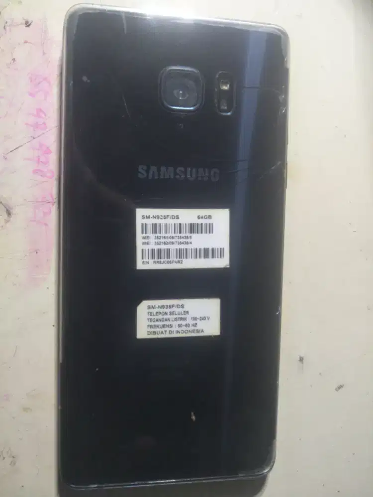 Samsung note7 FE,ram4/64gb,minus LCD