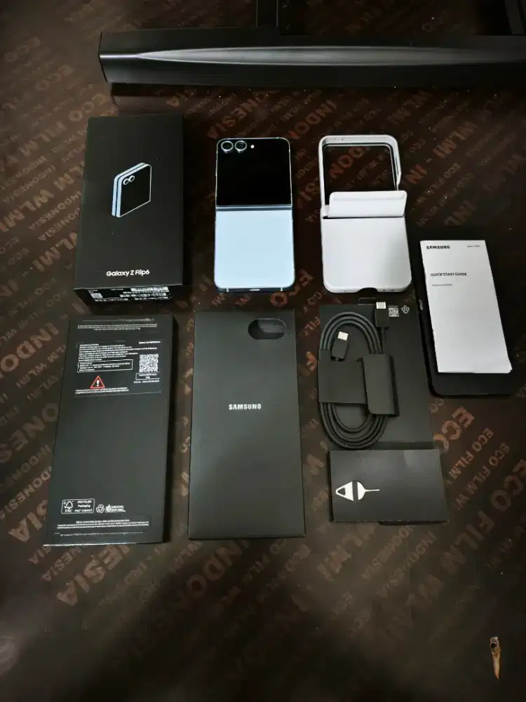 Samsung Z Flip 6 12/512gb SEIN Resmi Fullset original mulus terawat