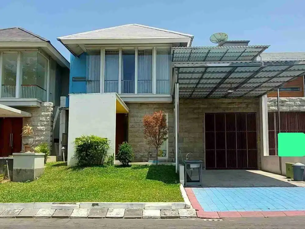 DIJUAL CEPAT RUMAH 2 LANTAI MINIMALIS SEMI FURNISHED CITRALAND UTAMA EASTWOOD SURABAYA BARAT