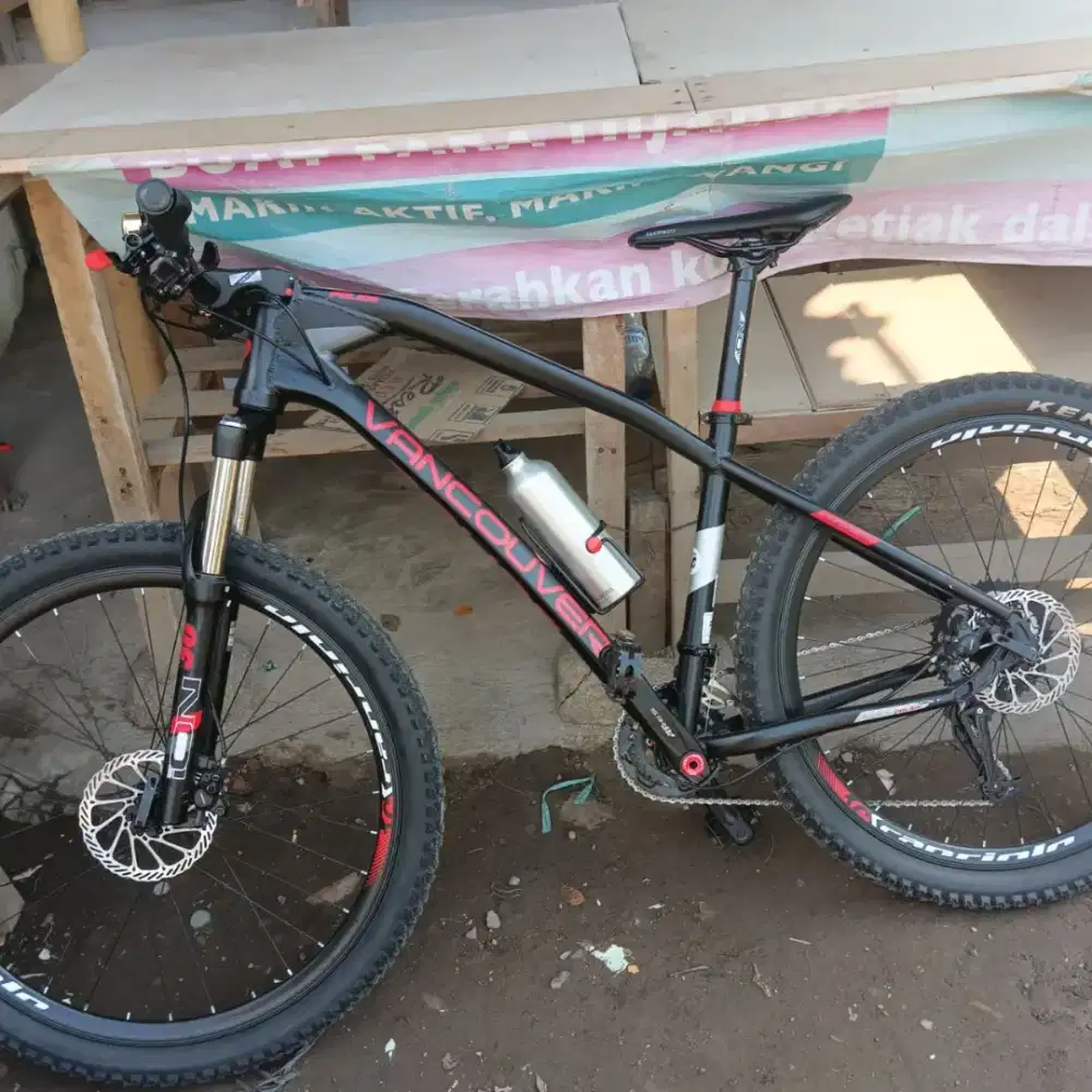 Sepeda MTB gunung 27'5 Element Vancouver Z12 hollow crank rem hidrolik