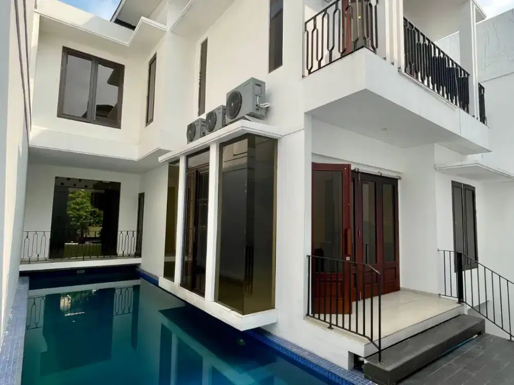 Dijual Rumah Modern Minimalis Dalam Townhouse – Cipete | Dekat MRT | Private Pool