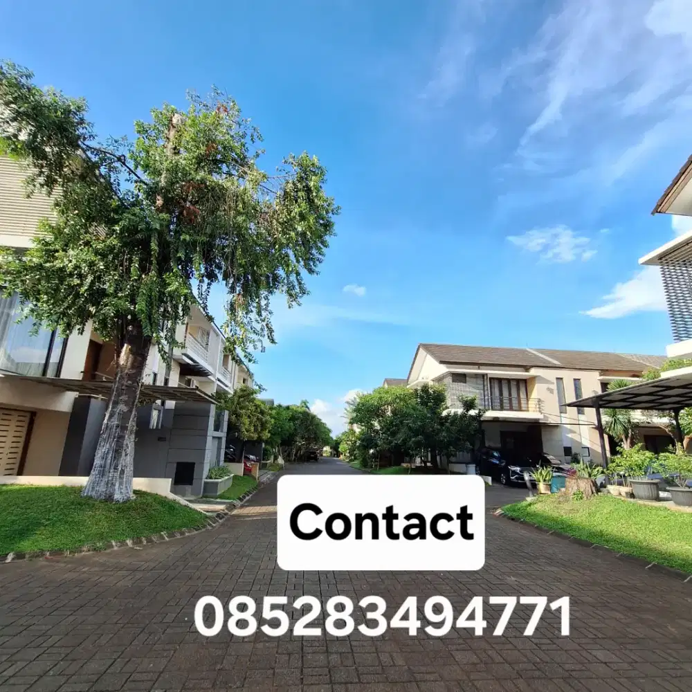 Sewa rumah townhouse di selatan jakarta