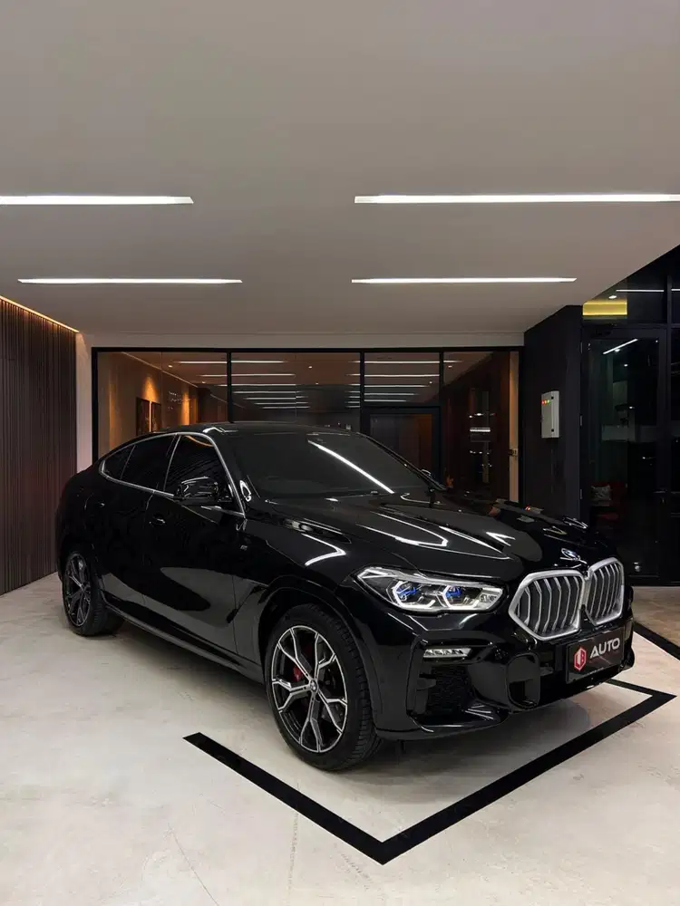 BMW X6 XDrive40i M-Sport AT 2022 Hitam Km8rb Nik 2021 B1575CCQ