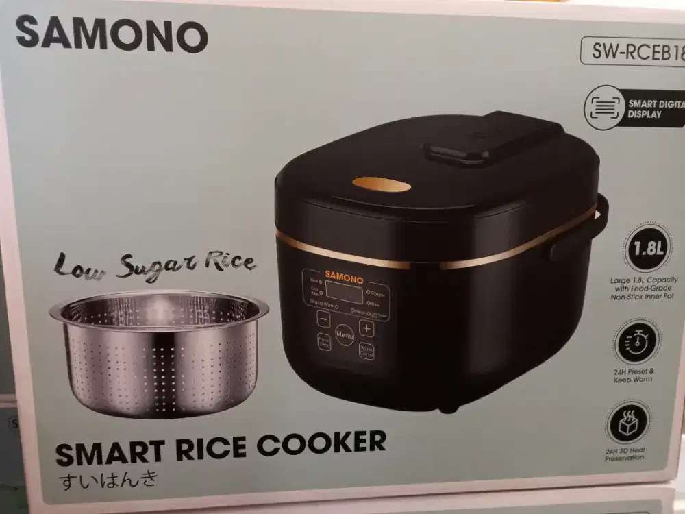 JUAL RICE COOKER MEREK SAMONO( Low Sugar Rice)